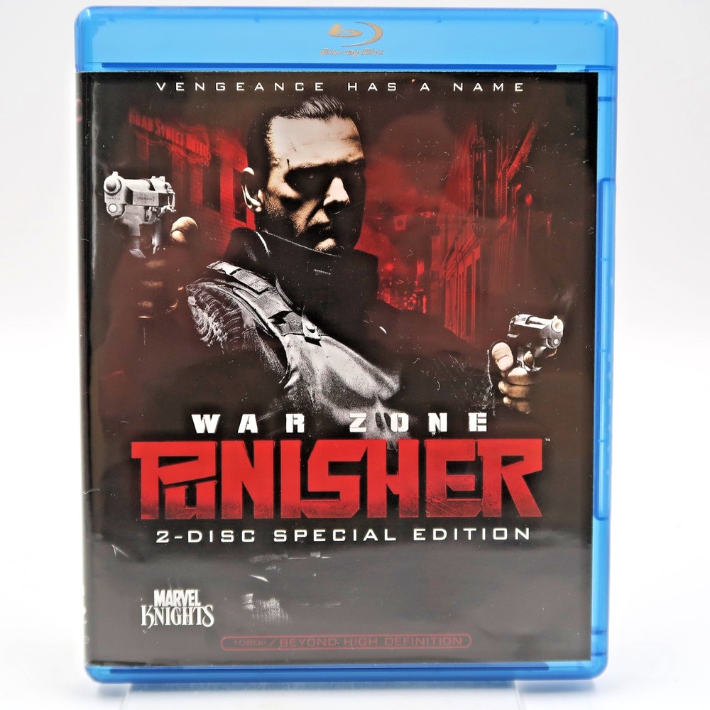 The Punisher War Zone Blu-ray 2008 2-Disc Special Edition Lionsgate Marvel Movie